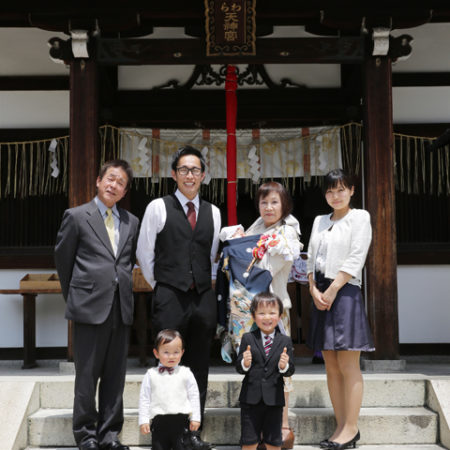 お宮参り出張撮影パック　京都の写真館スタジオアイ