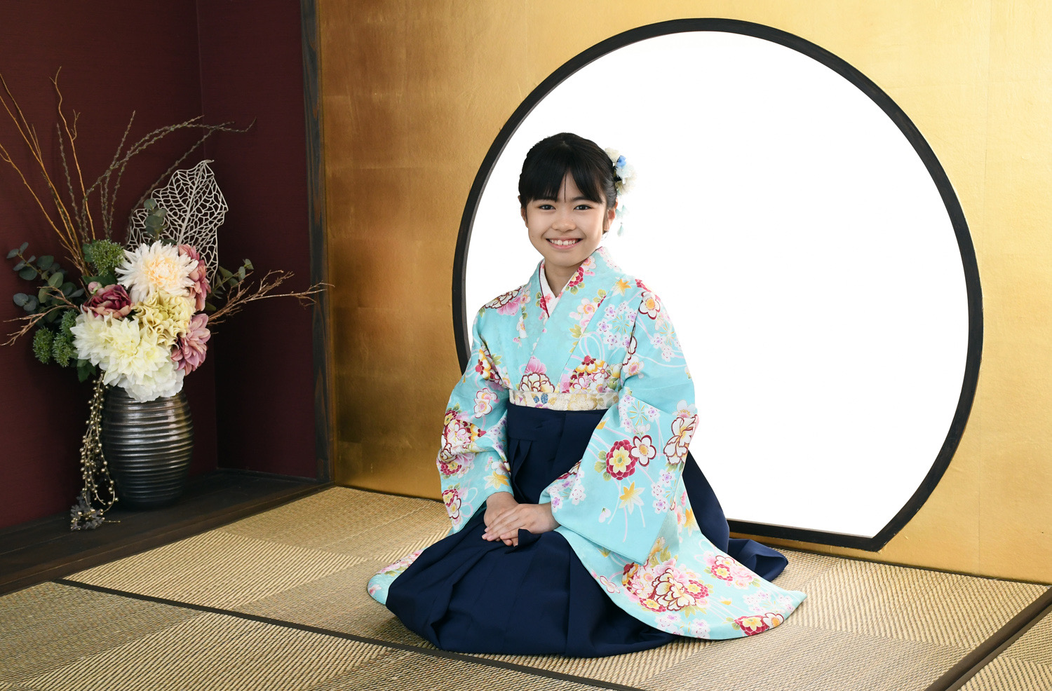 七五三・お宮参り・成人式撮影・振袖レンタル・出張撮影　京都の写真館スタジオアイ